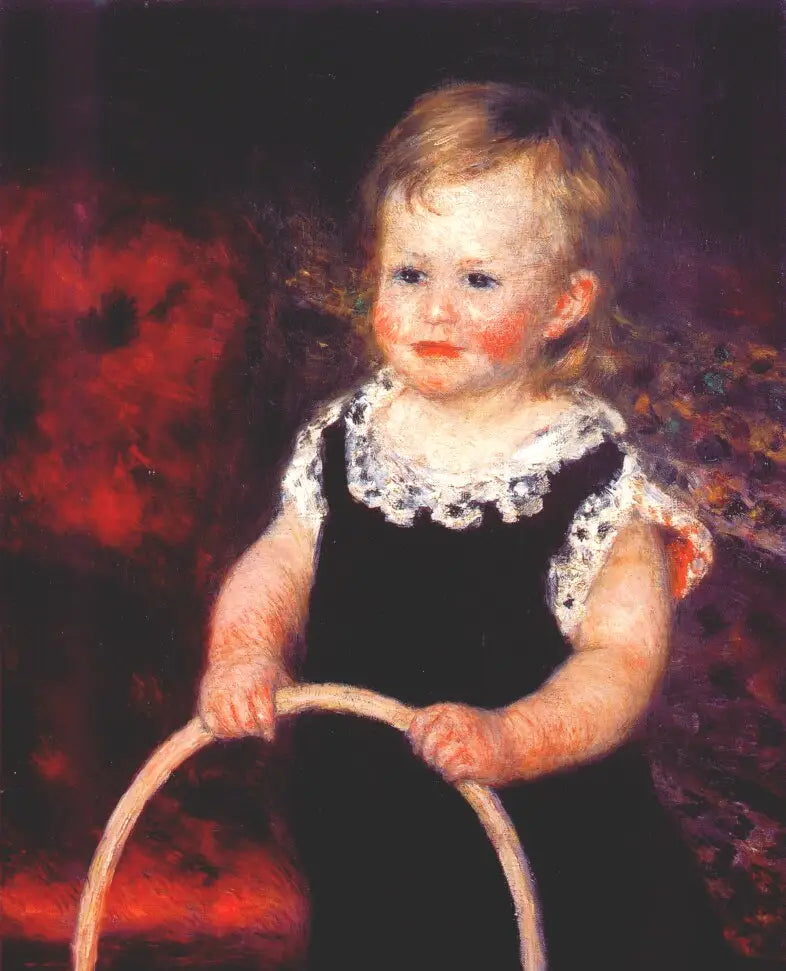 Lapsi renkaassa - Pierre-Auguste Renoir