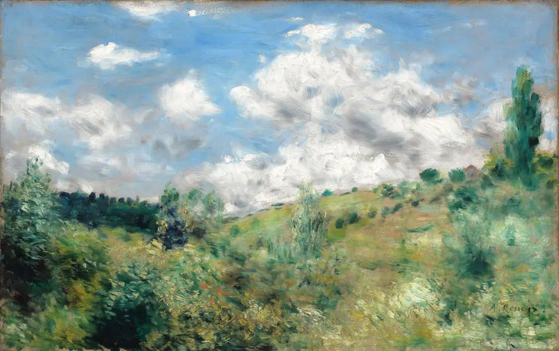 Tuulen puuska - Pierre-Auguste Renoir
