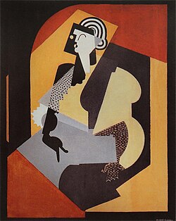 Nainen lukemassa – Albert Gleizes (1920)