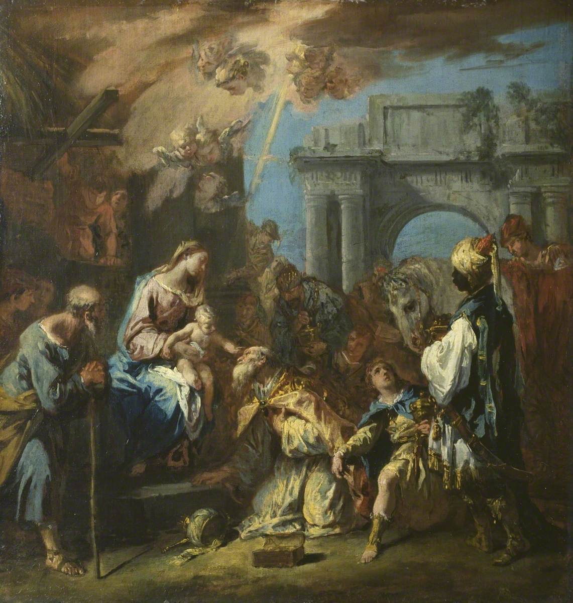 Adoration des Mages - Sebastiano Ricci