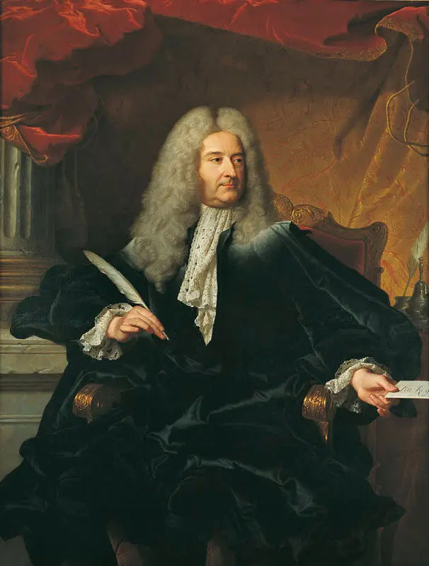 Michel Robert Le Peletier des Forts - Hyacinthe Rigaud - Muotokuva
