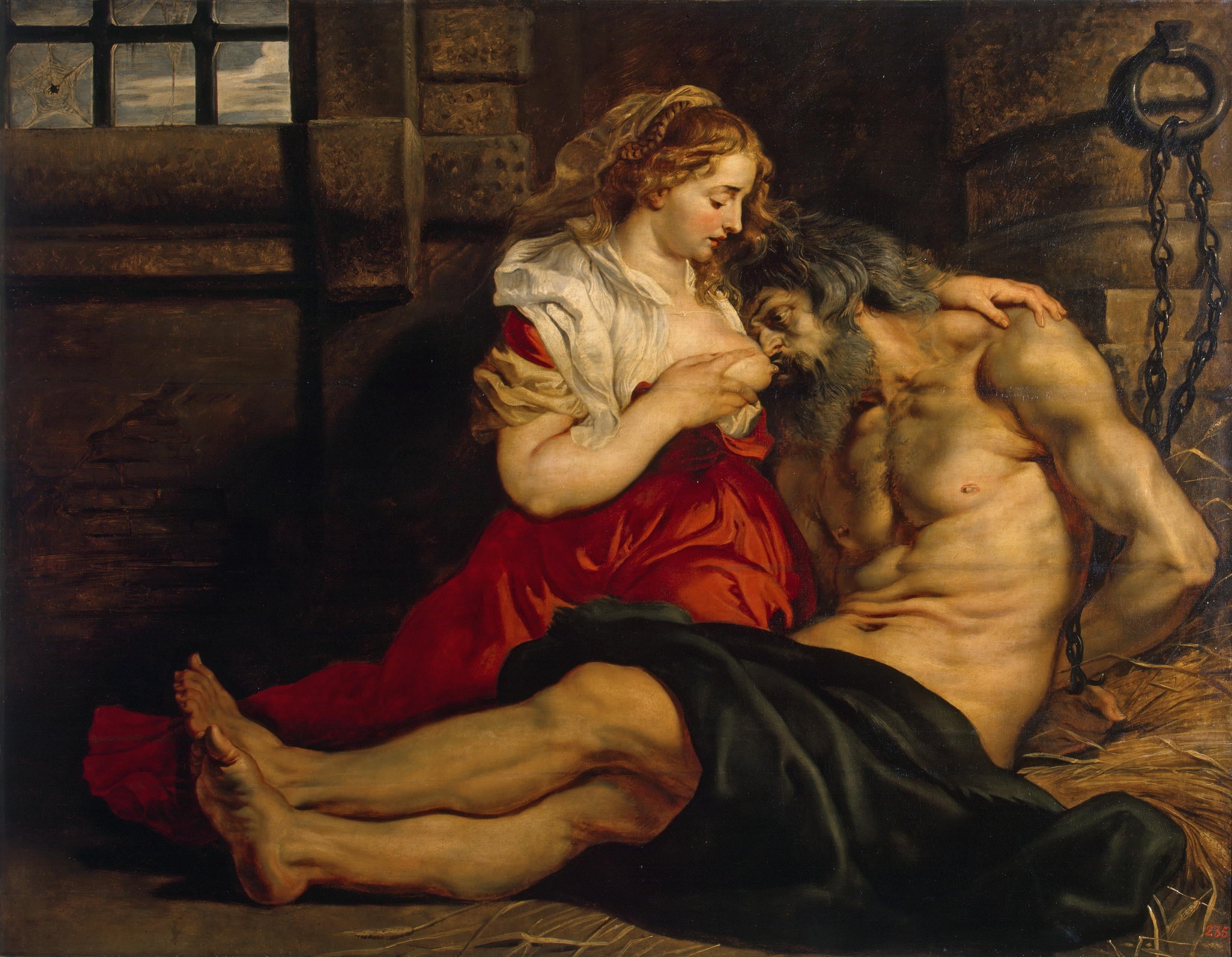 Roomalainen hyväntekeväisyys - Peter Paul Rubens