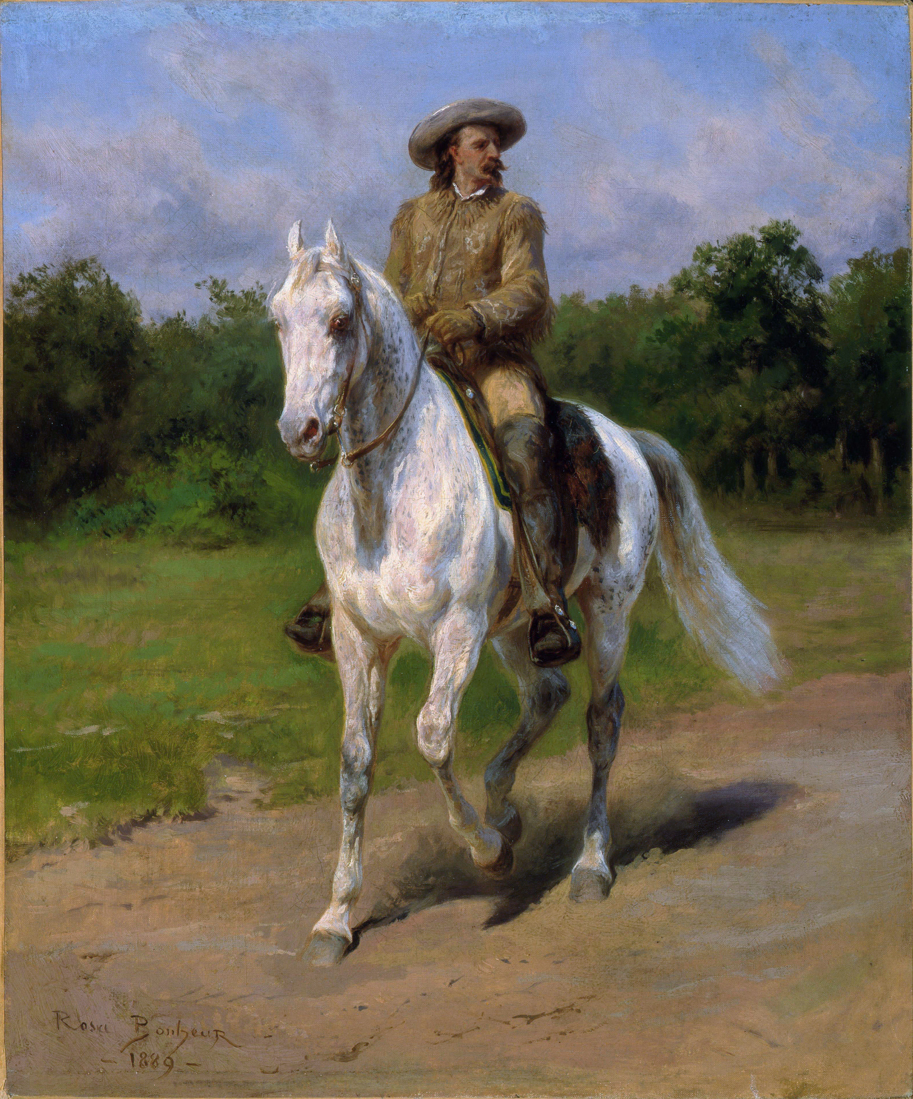 Colonel William F. Cody (Buffalo Bill) - Rosa Bonheur