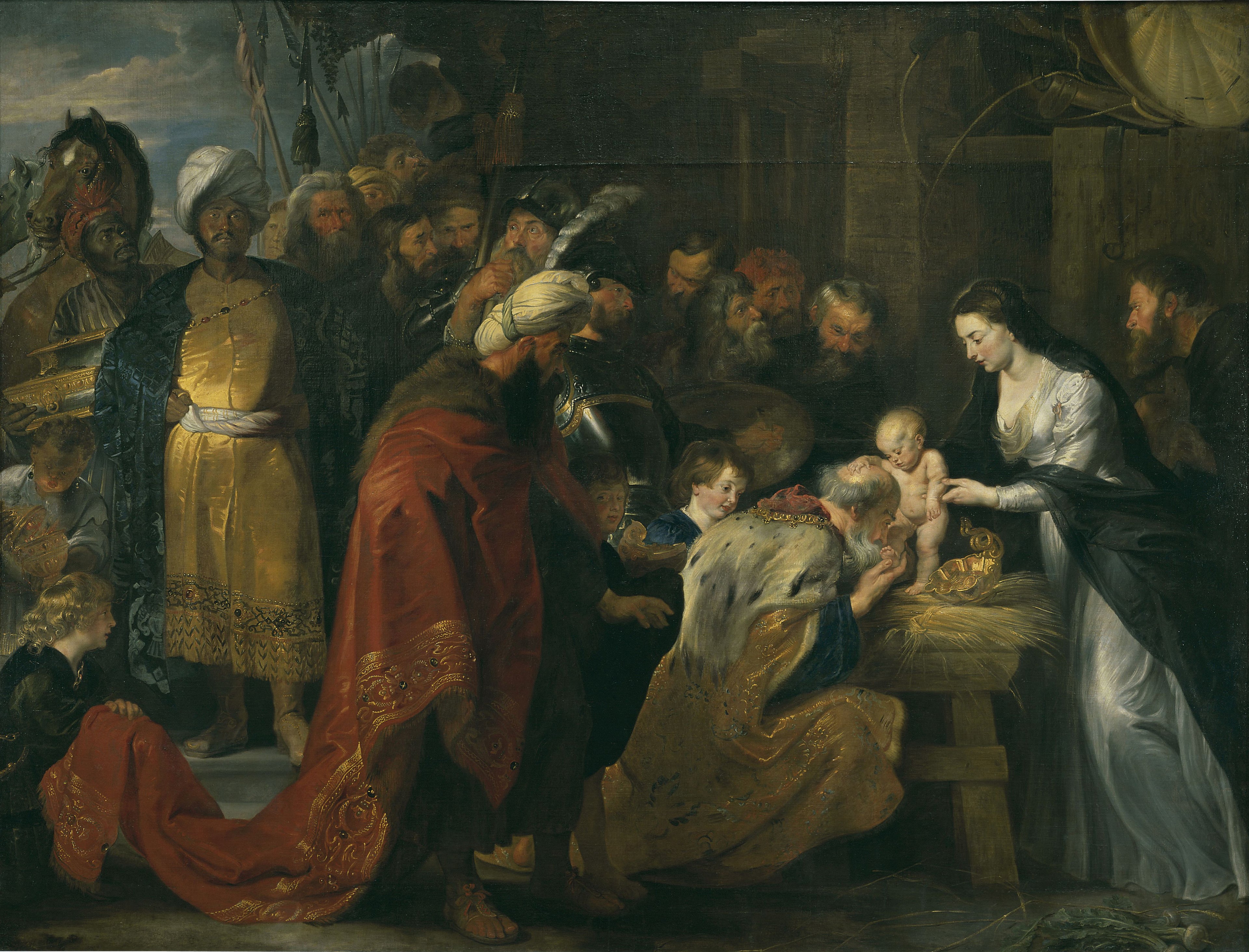 Itämaan tietäjien kunnioitus - Peter Paul Rubens