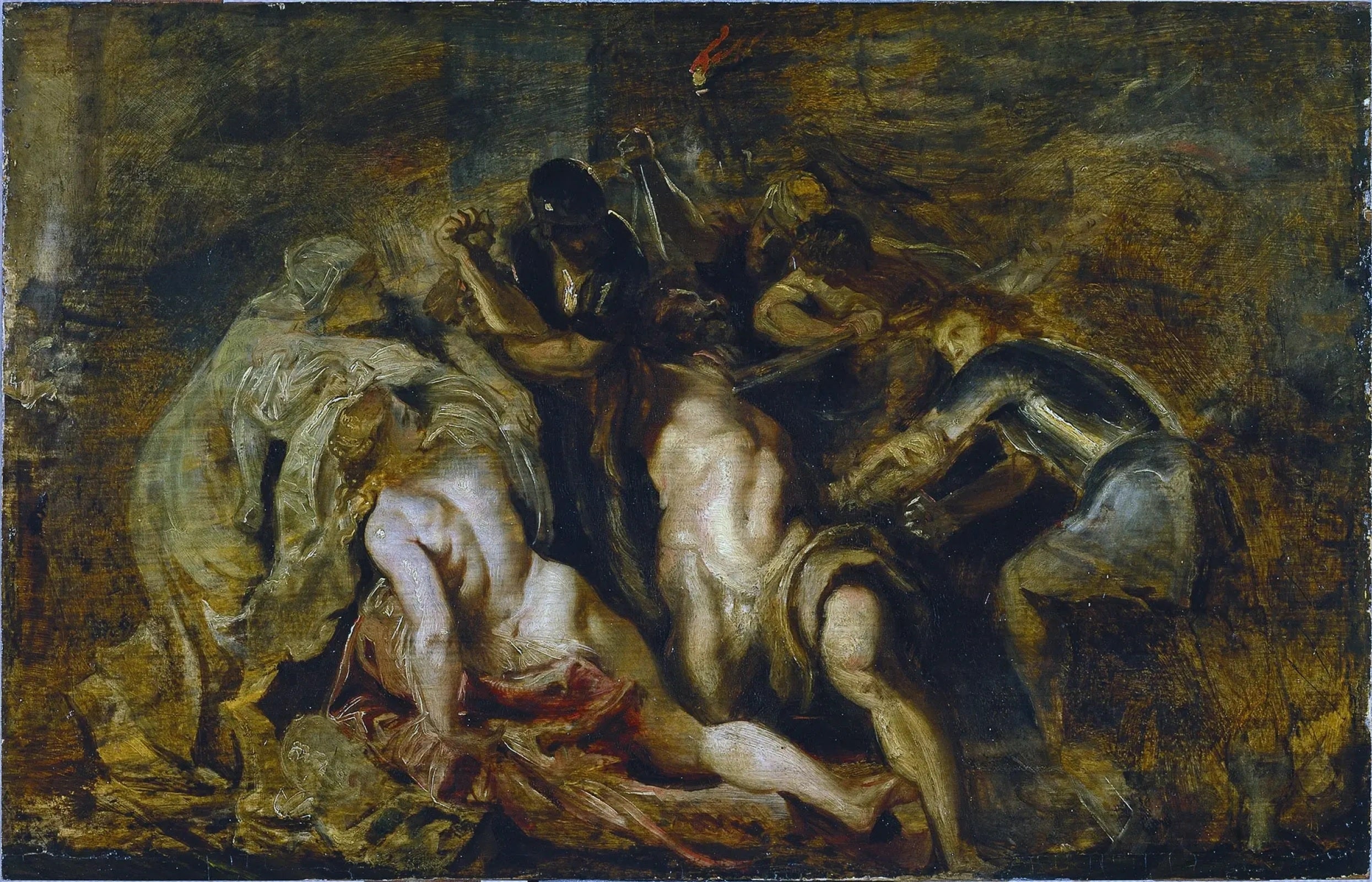 Simsonin sokeus - Peter Paul Rubens