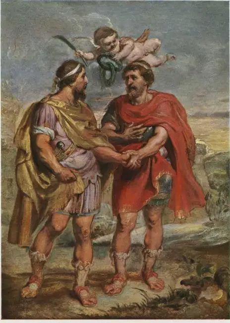 Romulus ja Tatius - Peter Paul Rubens