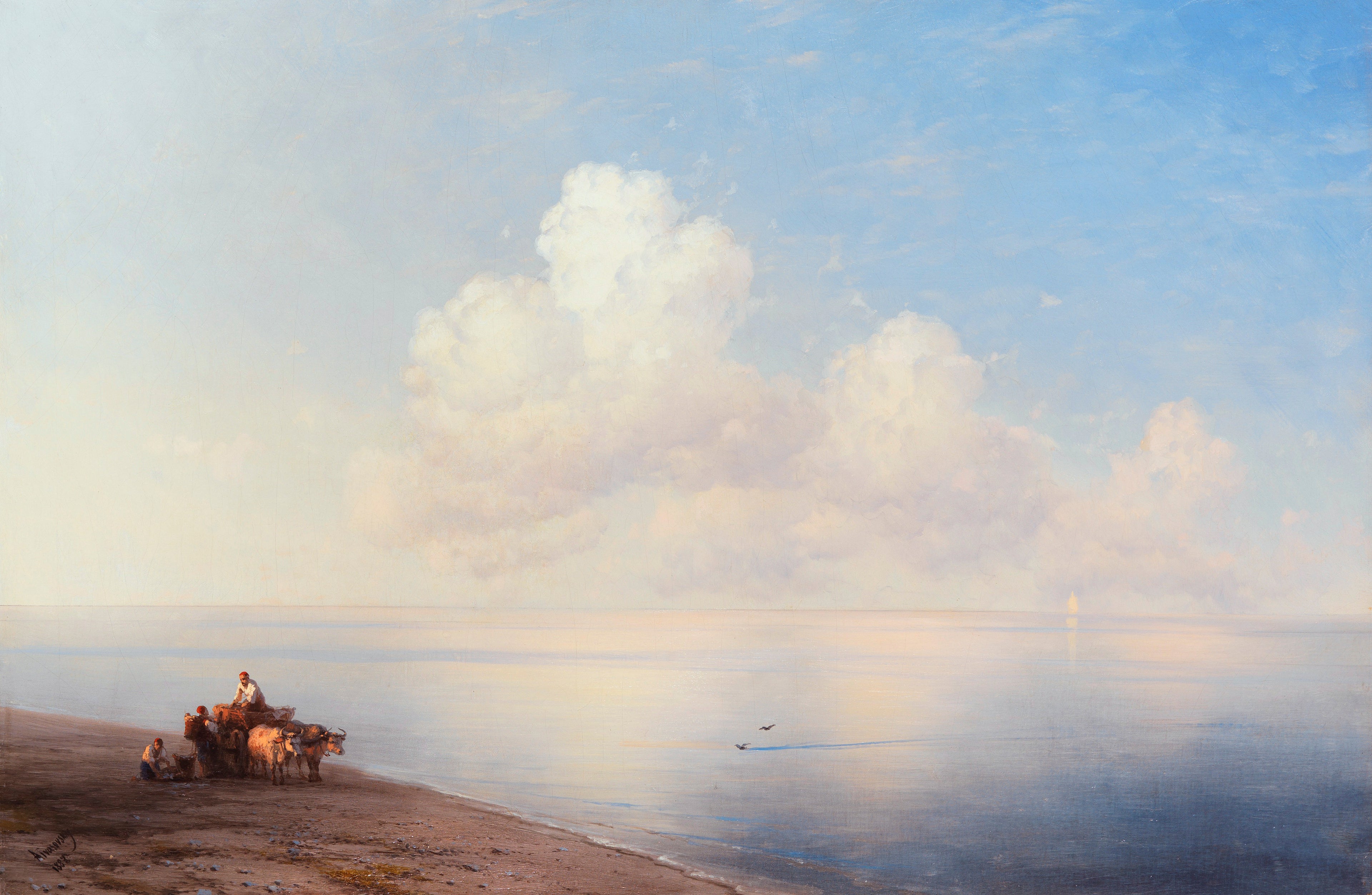 Mer calme - Ivan Aïvazovski