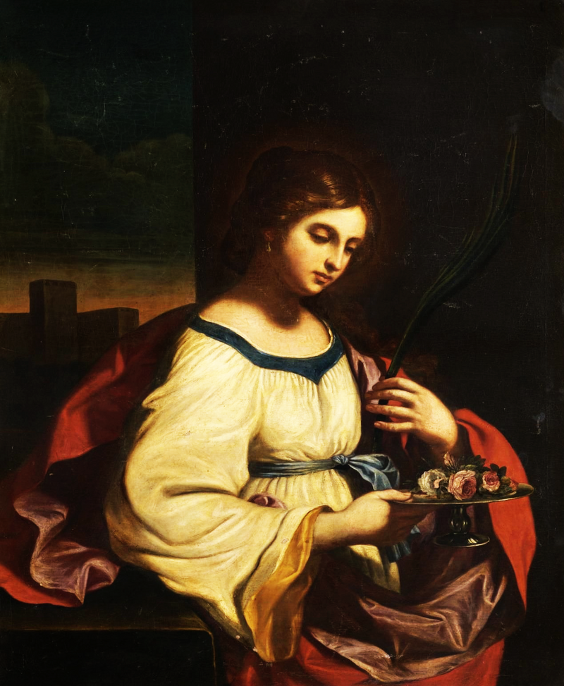 Sainte Agathe - Guercino