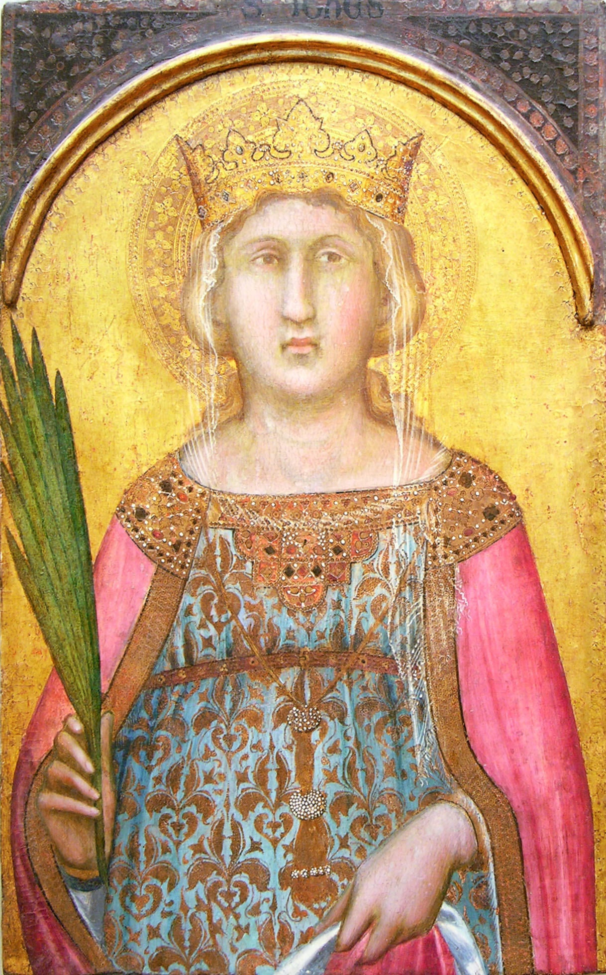 Sainte Catherine d'Alexandrie - Pietro Lorenzetti