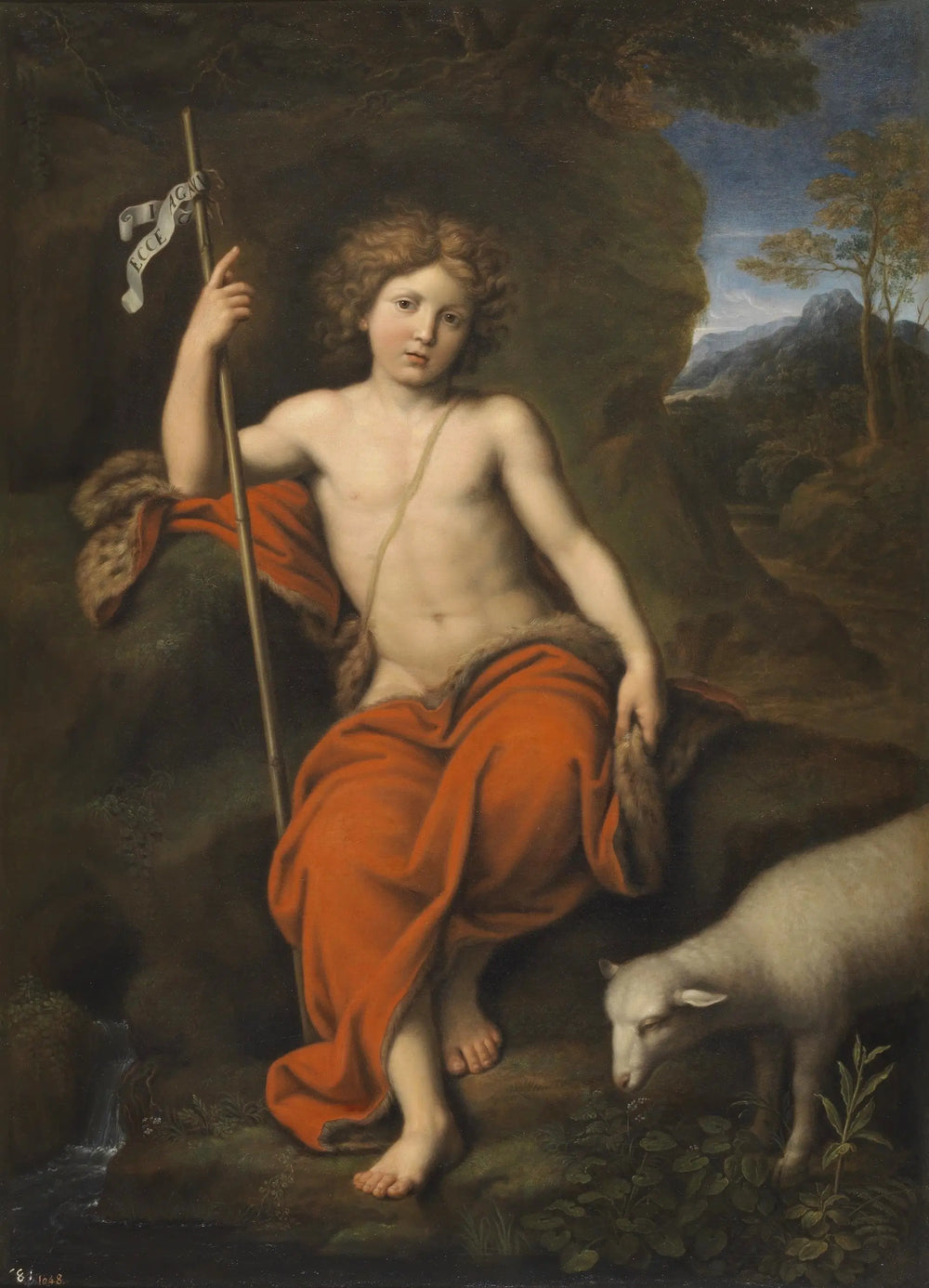 Saint Jean-Baptiste - Pierre Mignard - Alpha Reproduction