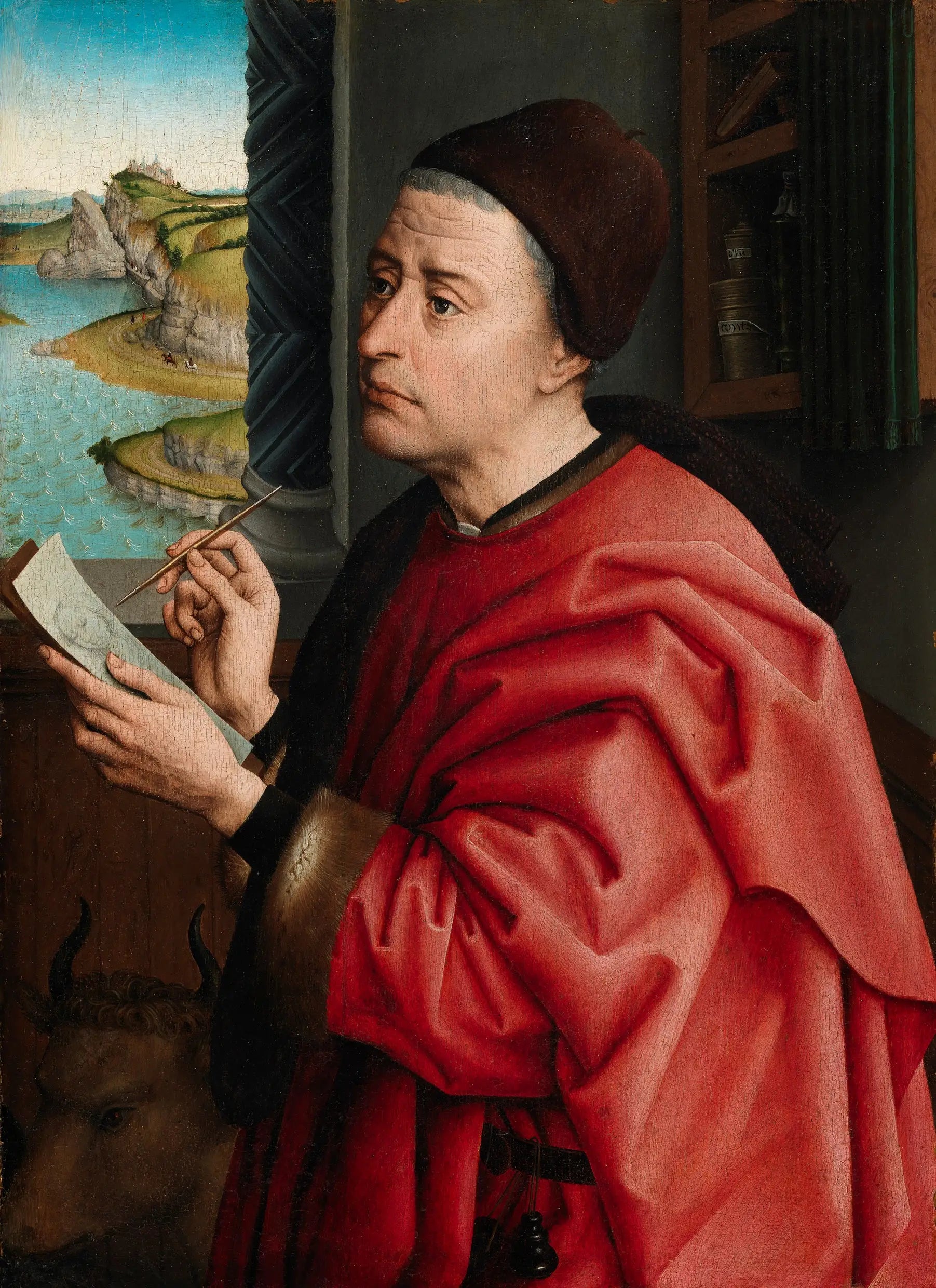 Saint Luc représentant la Vierge - Rogier van der Weyden - Alpha Reproduction