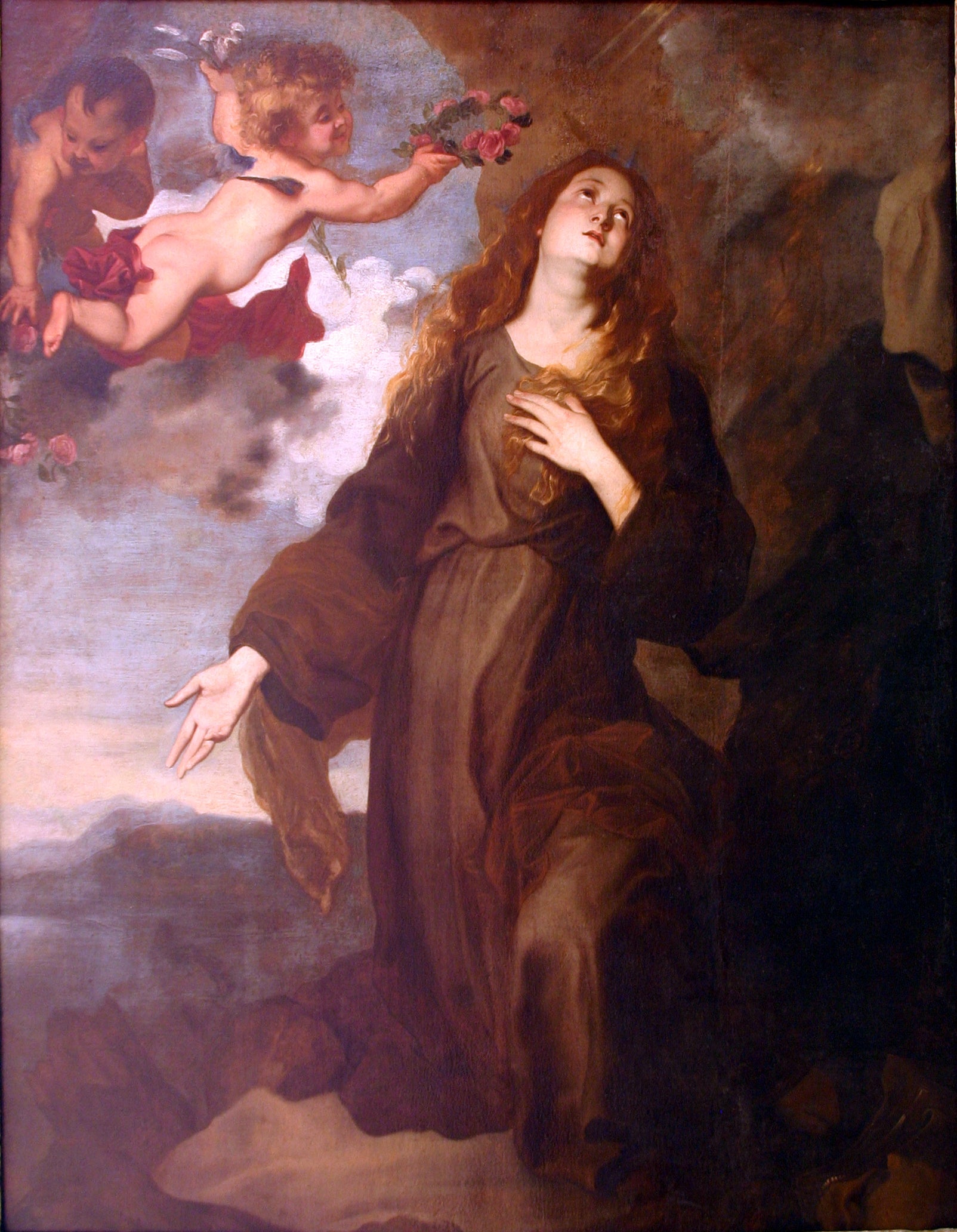 Sainte Rosalie - Antoine van Dyck