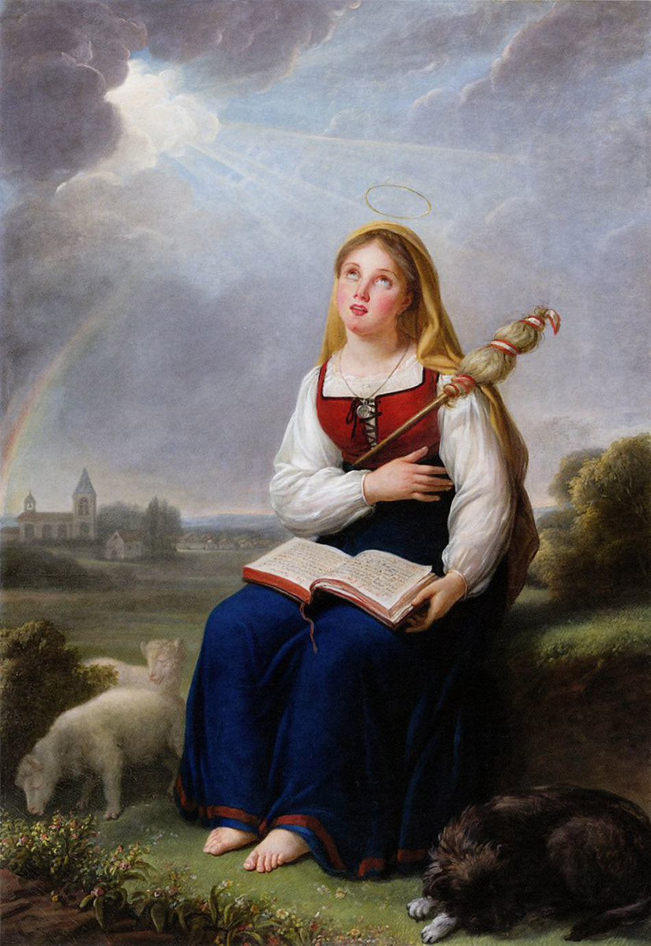 Sainte-Geneviève - Élisabeth Vigée Le Brun