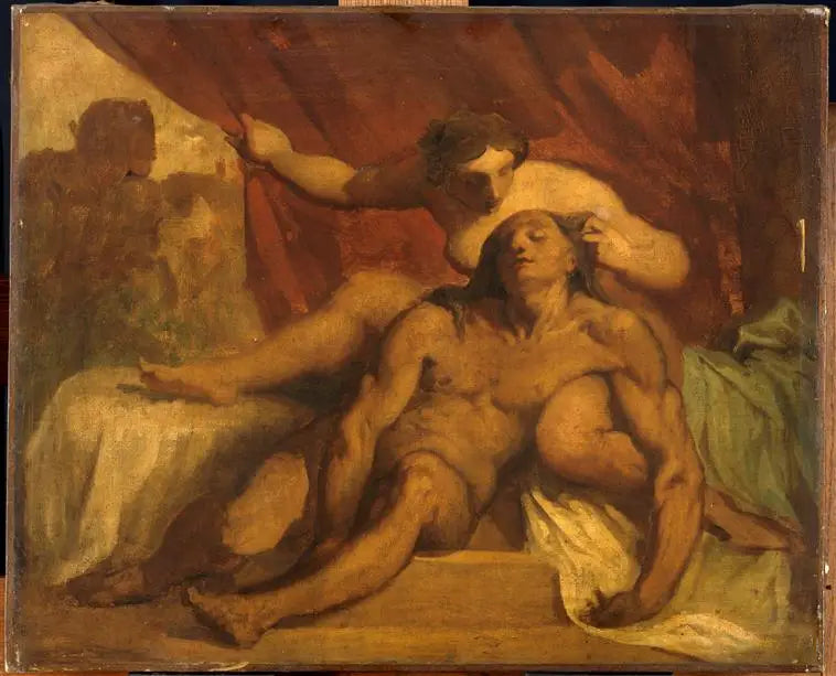 Samson ja Dalila - Honoré Daumier