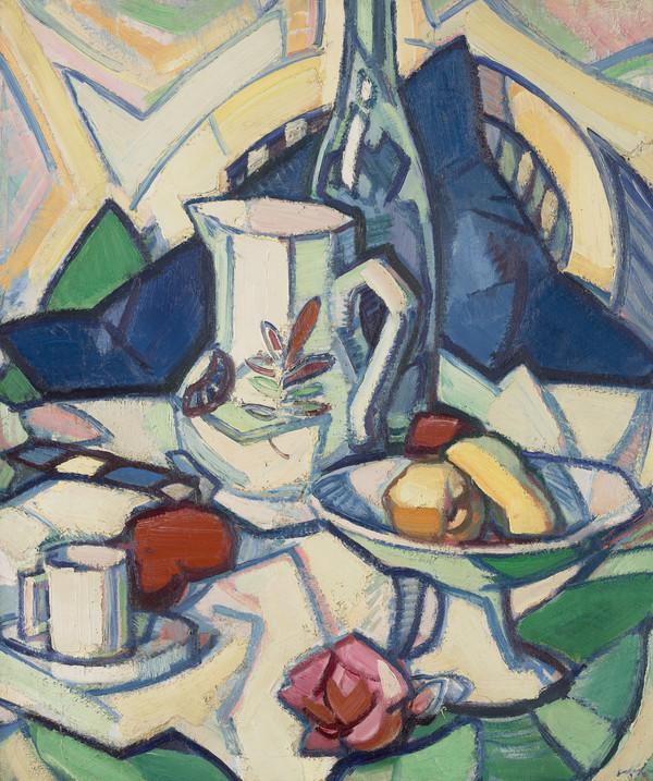 Nature morte, Samuel Peploe, 1913, peinture à l’huile