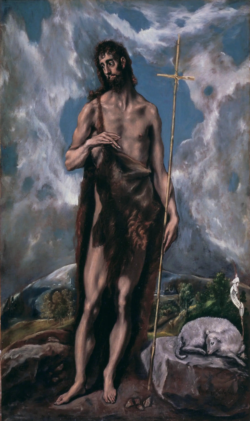 Pyhä Johannes Kastaja - El Greco