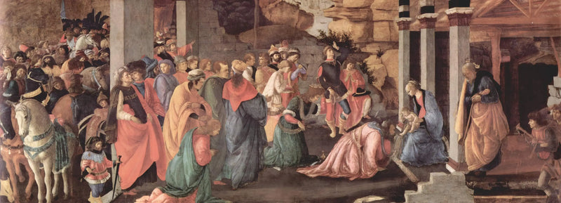 Magien palvonta - Sandro Botticelli