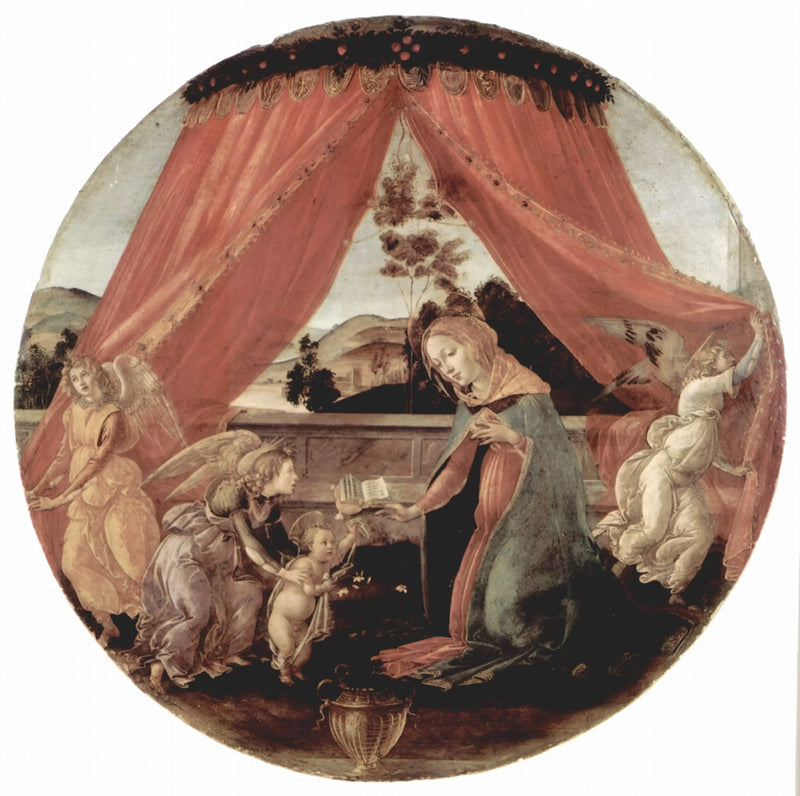 Paviljonin Madonna - Sandro Botticelli