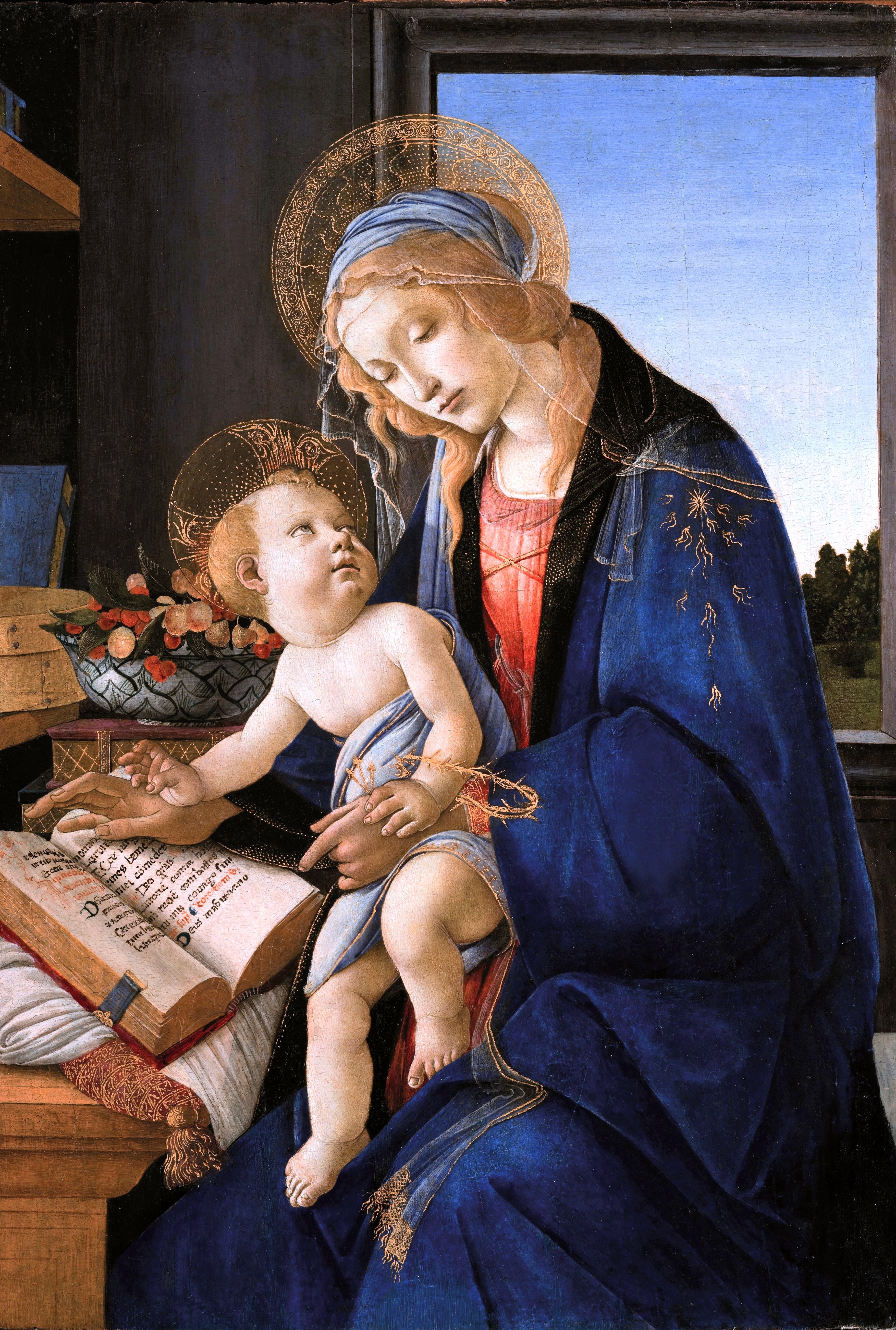 Kirjan Madonna - Sandro Botticelli