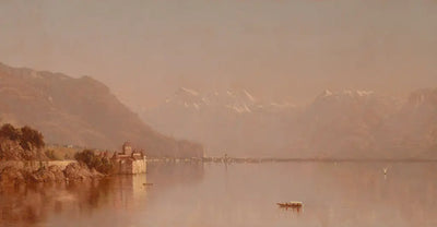 lac Léman - Sanford Robinson Gifford - Alpha Reproduction