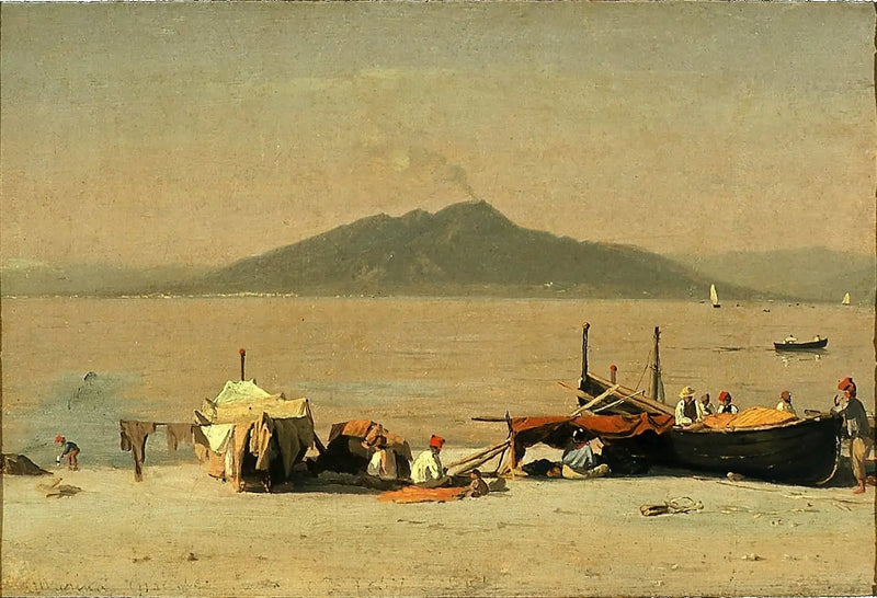 Vesuvius Marina Grande, Capri - Sanford Robinson Gifford