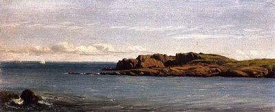 Étudier sur la côte du Massachusetts - Sanford Robinson Gifford - Alpha Reproduction