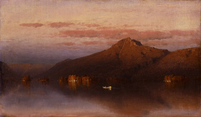 Montagne Whiteface Lake Placidista - Sanford Robinson Gifford