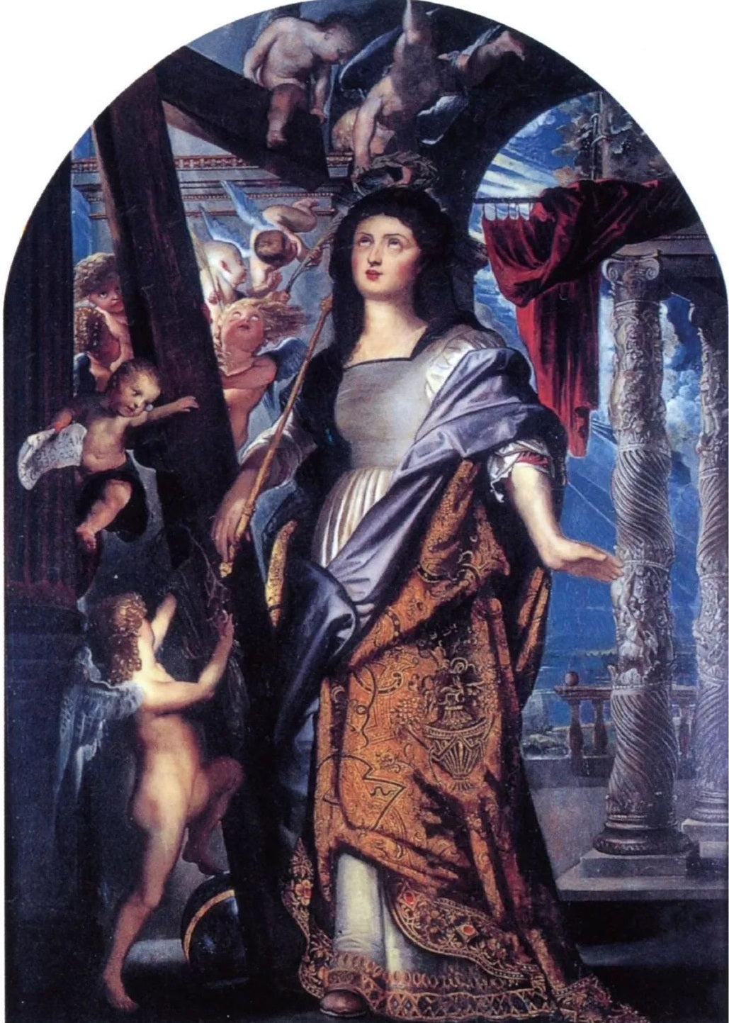 Totuuden Ristin Keksintö - Peter Paul Rubens