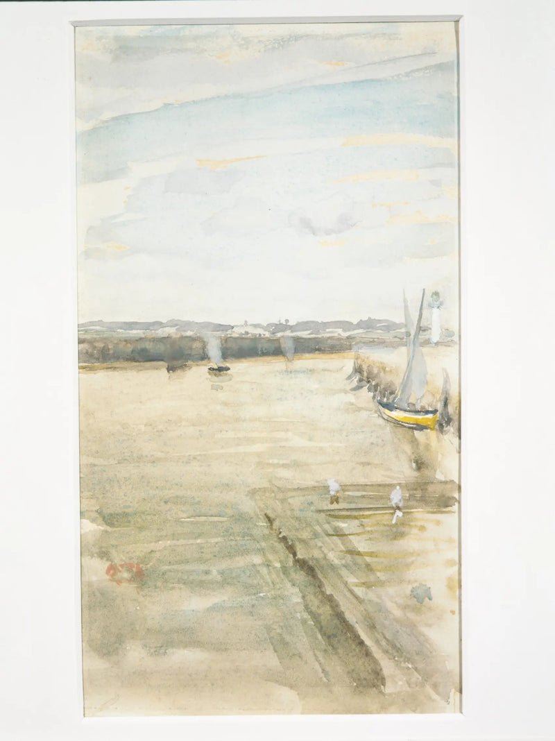 Näkymä Mersey-joelle - James Abbott McNeill Whistler