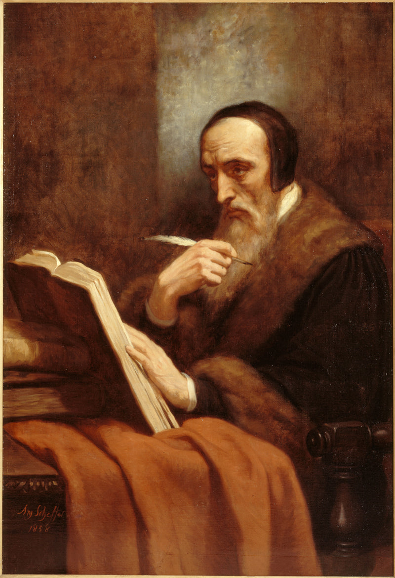 Calvinin muotokuva - Ary Scheffer