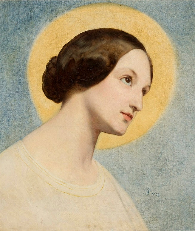 Elżbieta (Eliza) Krasińska née Branicka - Ary Scheffer