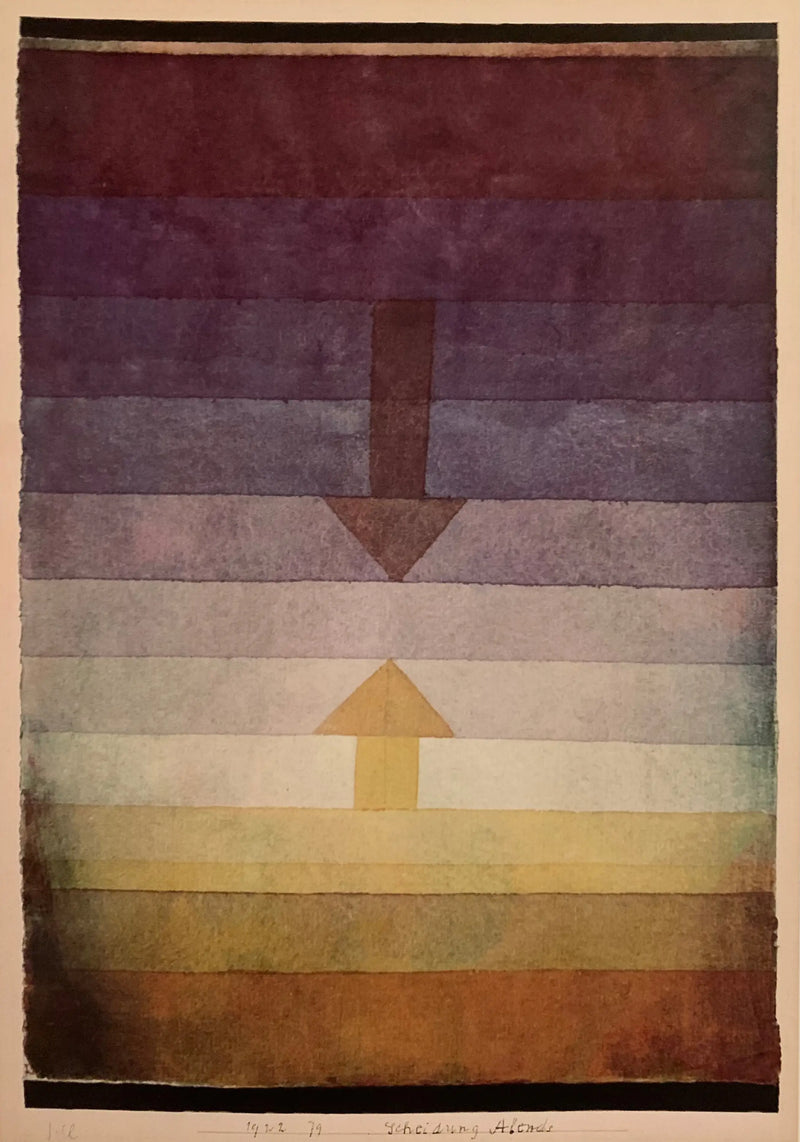 Ero, illalla - Paul Klee