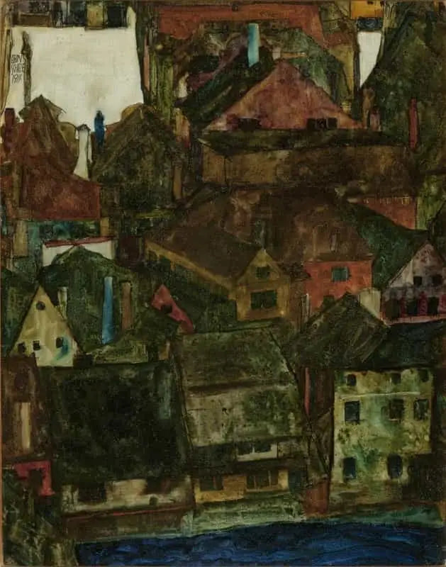 Kuollut kaupunki - Egon Schiele