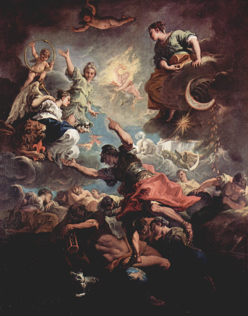 Toscanan allegoria - Sebastiano Ricci