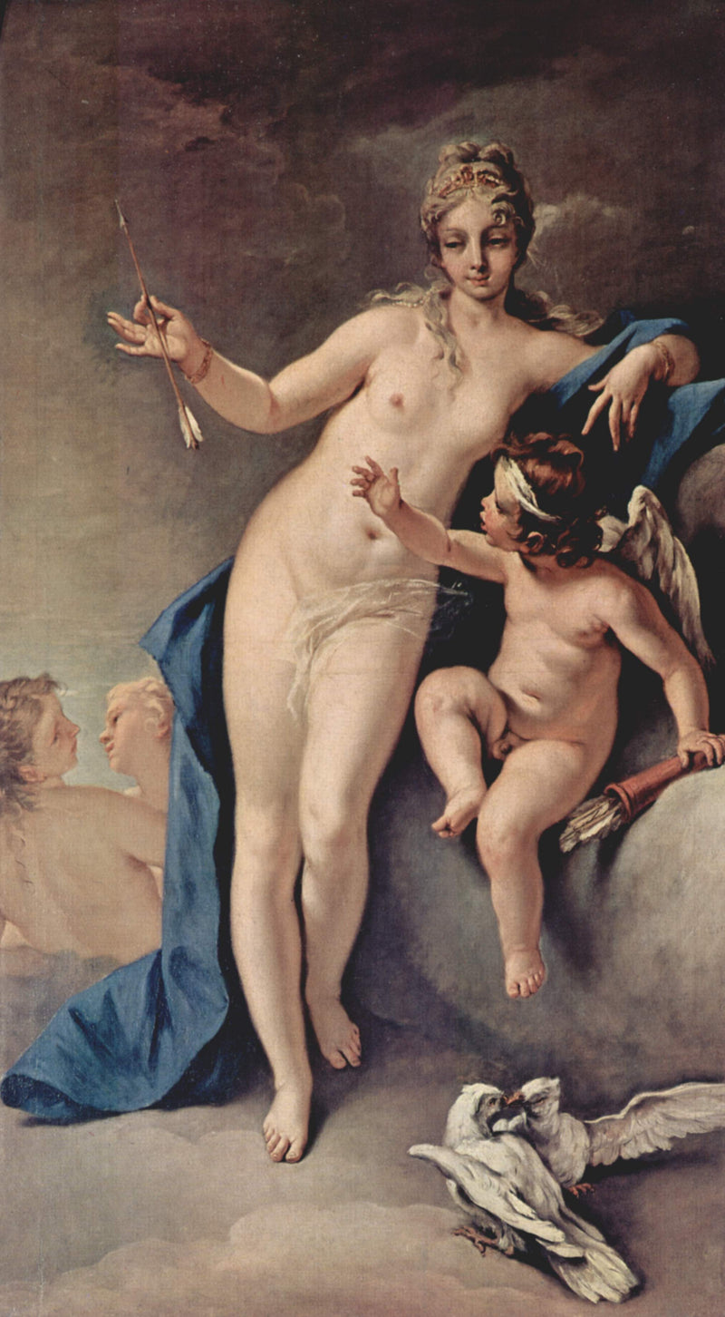 Venus ja Rakkaus - Sebastiano Ricci