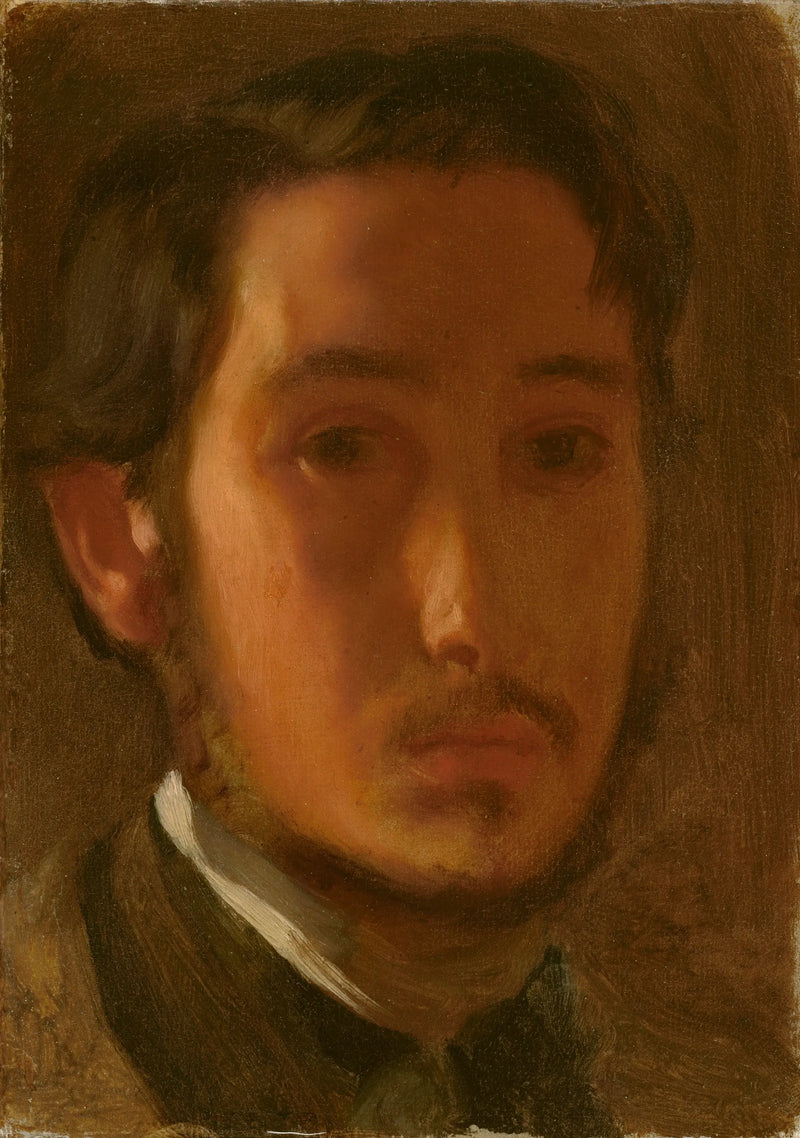 Itseportraiitti valkoisella kauluksella - Edgar Degas