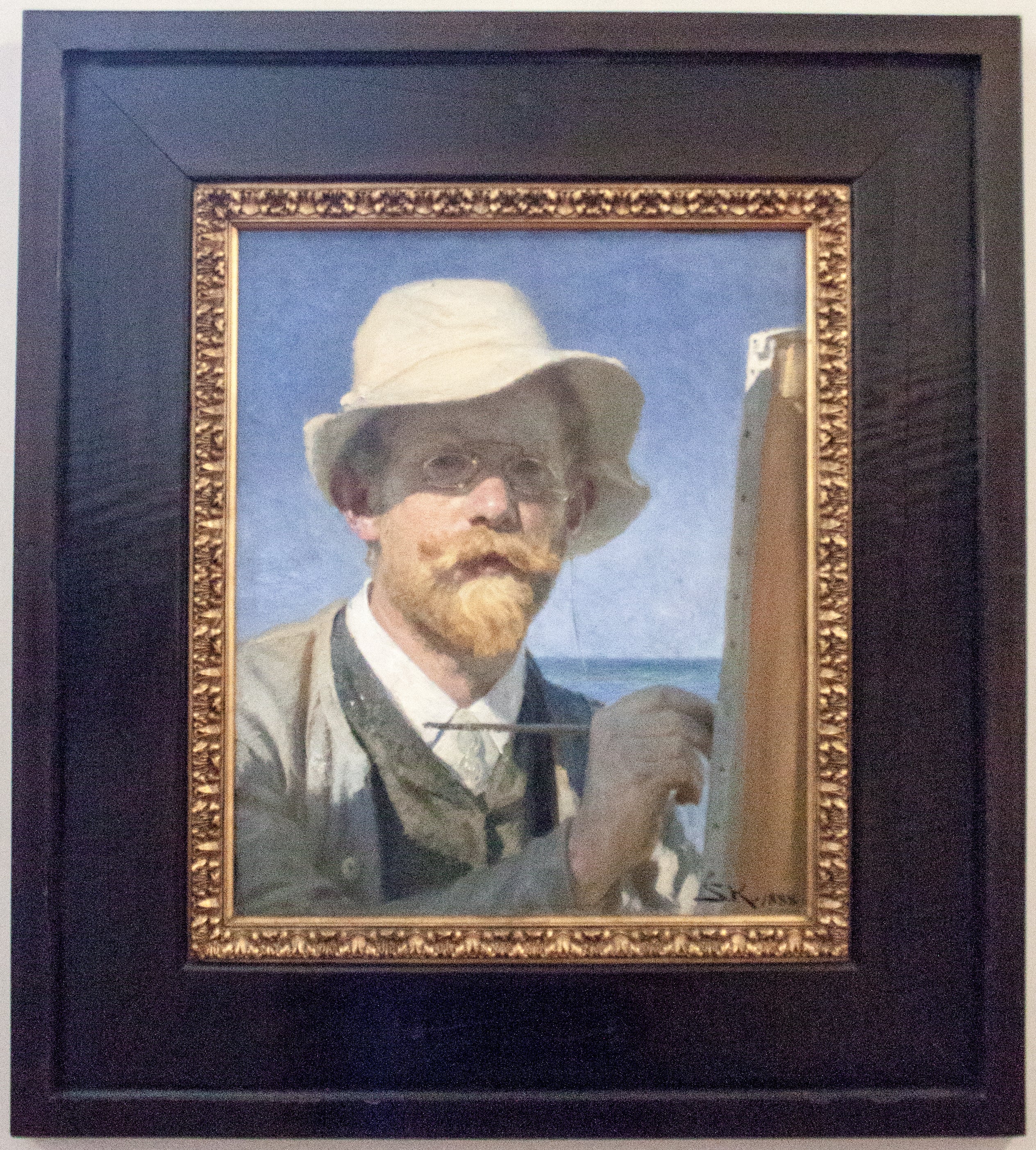 Itseportraiitti - Peder Severin Krøyer