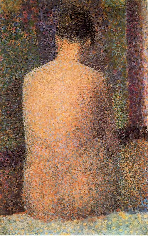 Selkäpuolelta - Georges Seurat