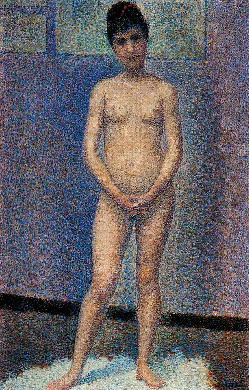 Kasvotusten poseeraaja - Georges Seurat