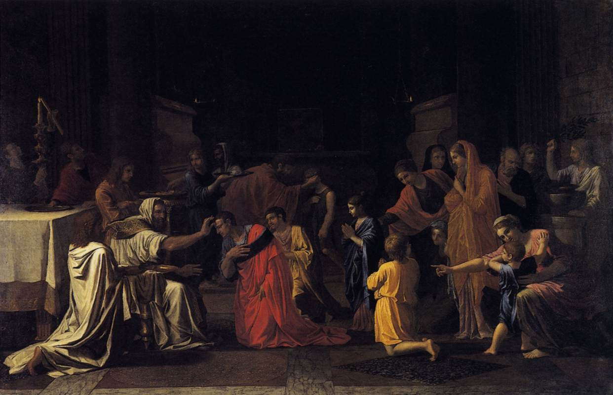 Le Sacrement de confirmation - Nicolas Poussin