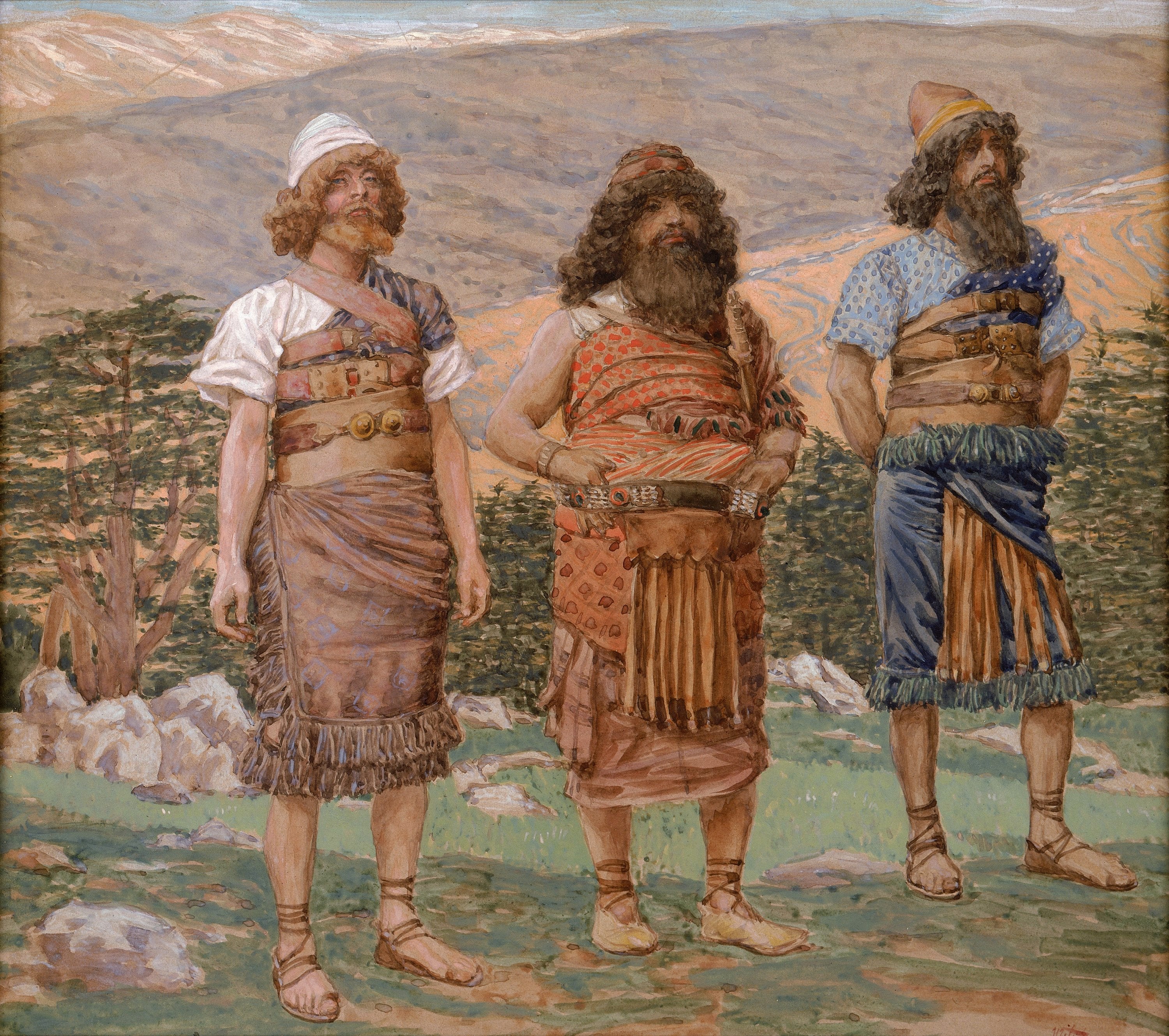 Sem, Cham et Japhet - James Tissot