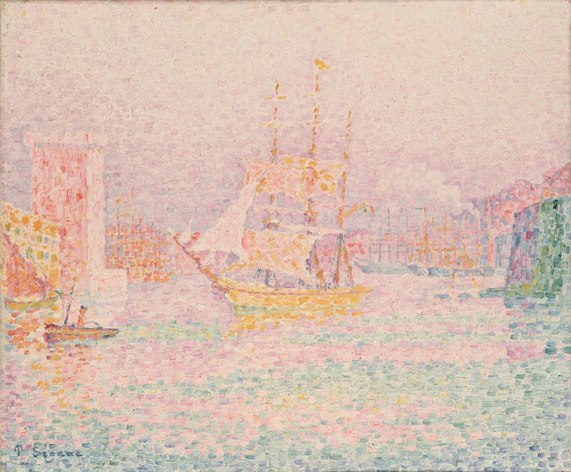 Marseille Satama - Paul Signac