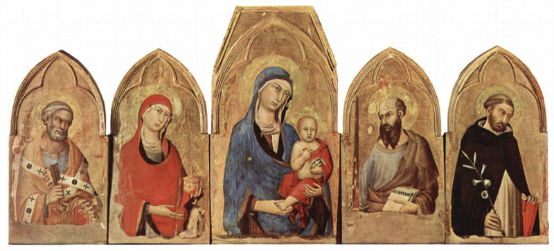 San Domenico polyptykki - Simone Martini