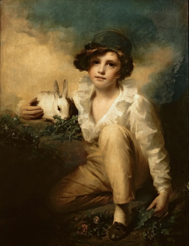 Poika ja kani - Henry Raeburn