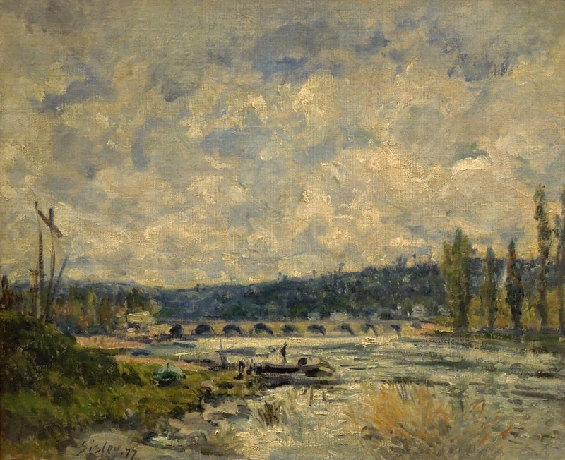 Sèvresin silta - Alfred Sisley