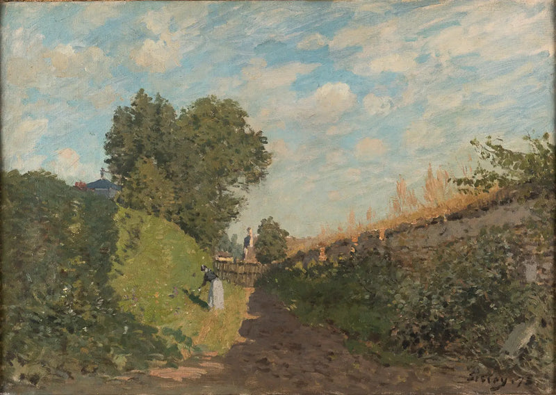 Puutarha - Alfred Sisley