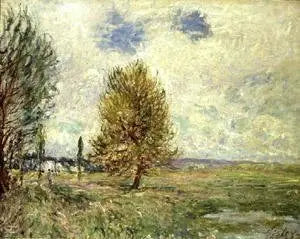 Veneux-Nadon tasanko - Alfred Sisley