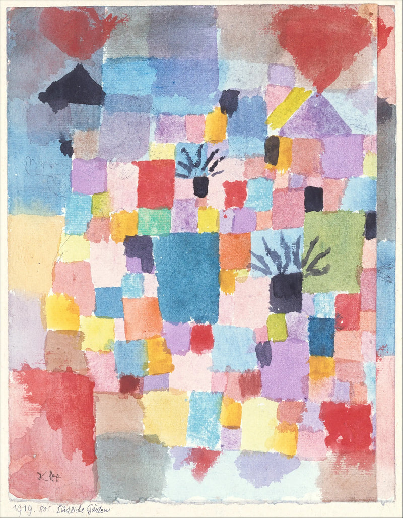 Etelän puutarhat - Paul Klee