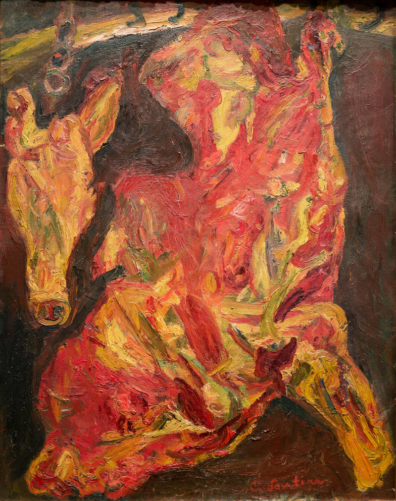 Naudanliha ja vasikanpää - Chaim Soutine