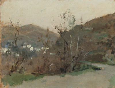 Reproduction du tableau « Paysage espagnol - John Singer Sargent » par Alpha Reproduction en peinture à l’huile